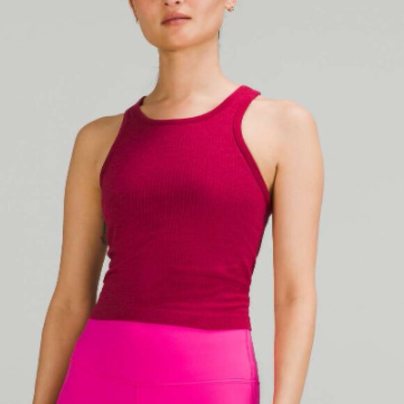 Lululemon Ebb to Street Cropped Racerback Tank Top - Picture 5 of 5